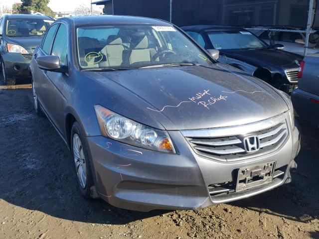 1HGCP2F39BA142433 - 2011 HONDA ACCORD LX GRAY photo 1