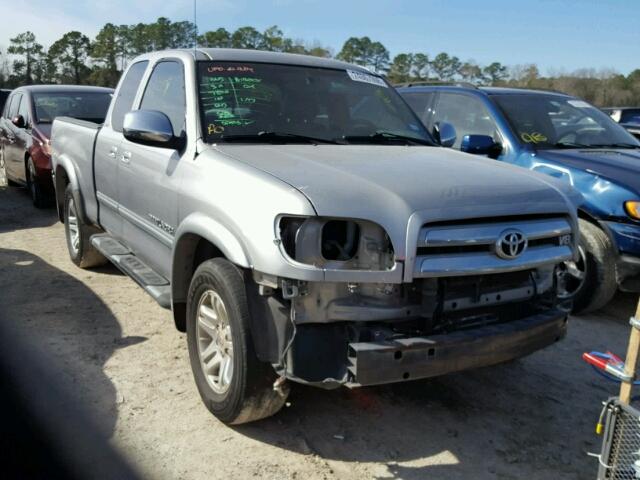 5TBRT34114S455387 - 2004 TOYOTA TUNDRA ACC SILVER photo 1