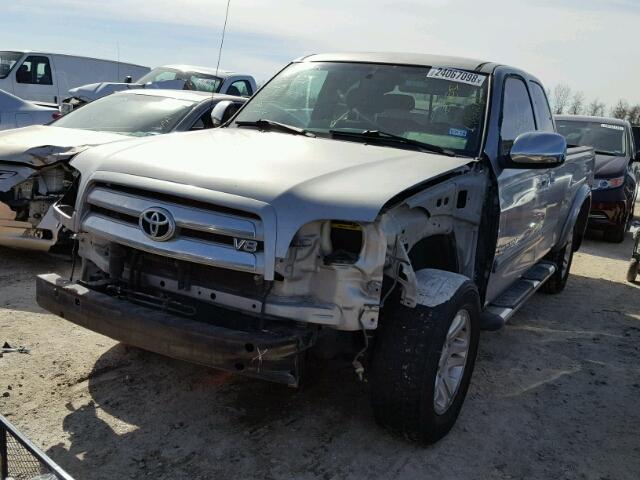 5TBRT34114S455387 - 2004 TOYOTA TUNDRA ACC SILVER photo 2