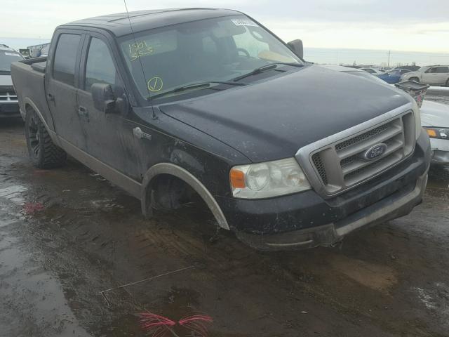 1FTPW12545KE89090 - 2005 FORD F150 SUPER BLACK photo 1