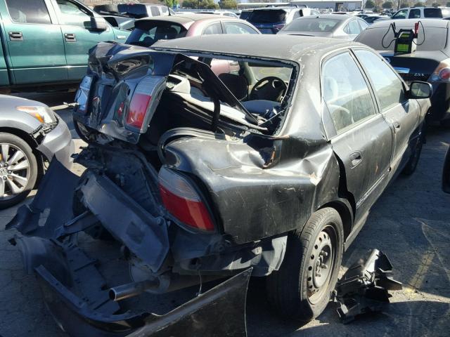 1HGCD5639VA248072 - 1997 HONDA ACCORD LX BLACK photo 4