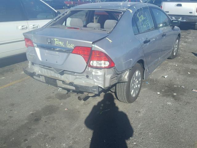 19XFA1F38BE015340 - 2011 HONDA CIVIC VP GRAY photo 4