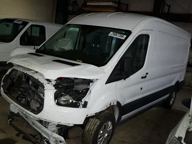 1FTNR2CM9FKB21855 - 2015 FORD TRANSIT T- WHITE photo 2