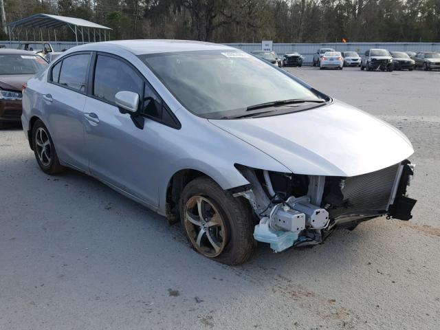 2HGFB2F78FH563095 - 2015 HONDA CIVIC SE SILVER photo 1