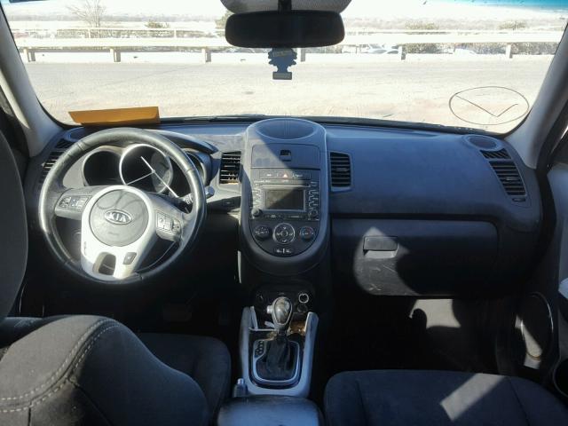 KNDJT2A60C7361542 - 2012 KIA SOUL + BLACK photo 9