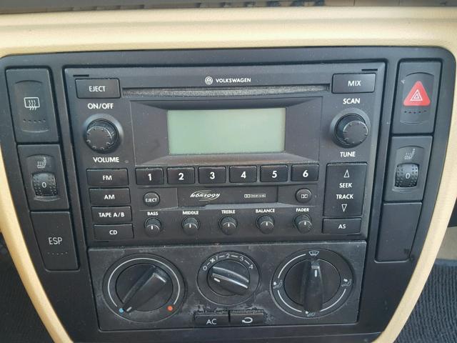 WVWAD63BX5E057924 - 2005 VOLKSWAGEN PASSAT GLS BLACK photo 9