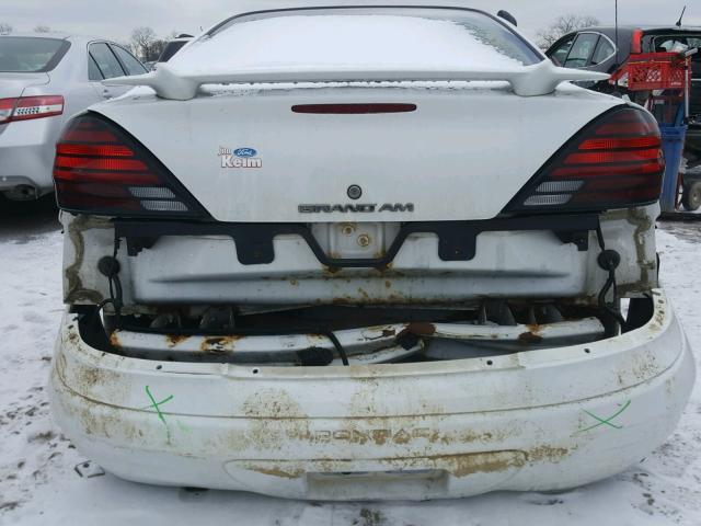 1G2NE52F44M709507 - 2004 PONTIAC GRAND AM S WHITE photo 9