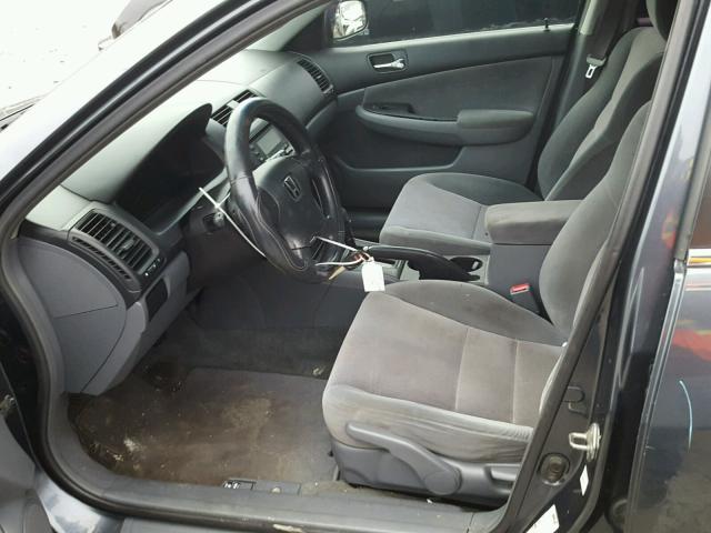 1HGCM56393A080172 - 2003 HONDA ACCORD LX BLUE photo 5