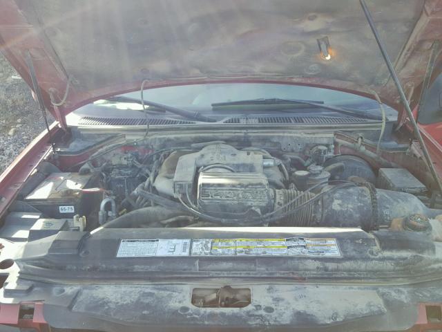 5LMFU28A1YLJ20609 - 2000 LINCOLN NAVIGATOR RED photo 7