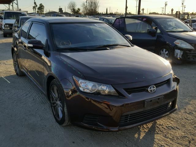 JTKJF5C71C3041323 - 2012 TOYOTA SCION TC 栗色 照片 1