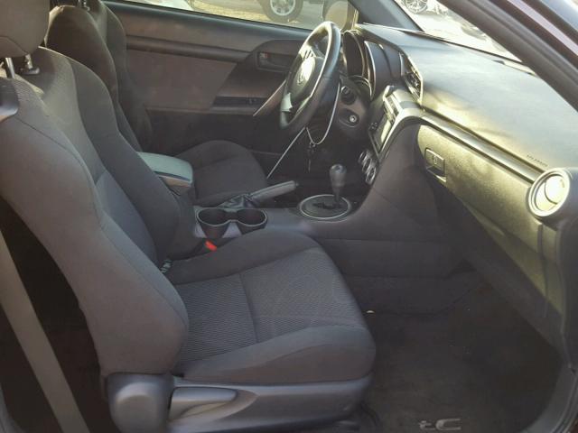 JTKJF5C71C3041323 - 2012 TOYOTA SCION TC 栗色 照片 5