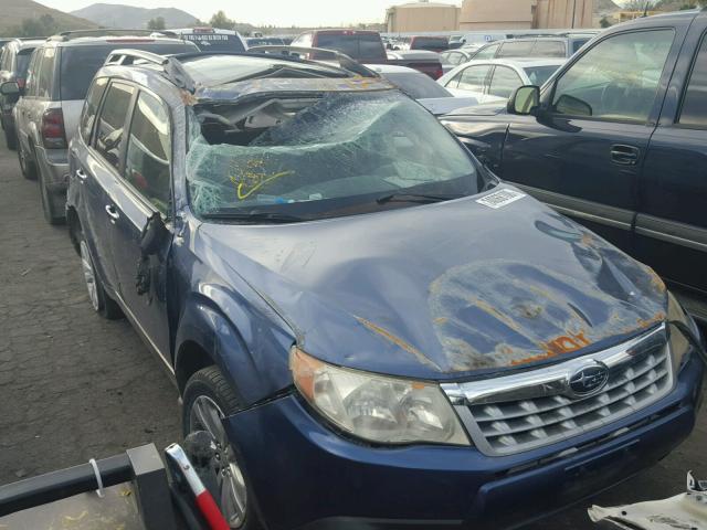 JF2SHAFC5CH456723 - 2012 SUBARU FORESTER L BLUE photo 1