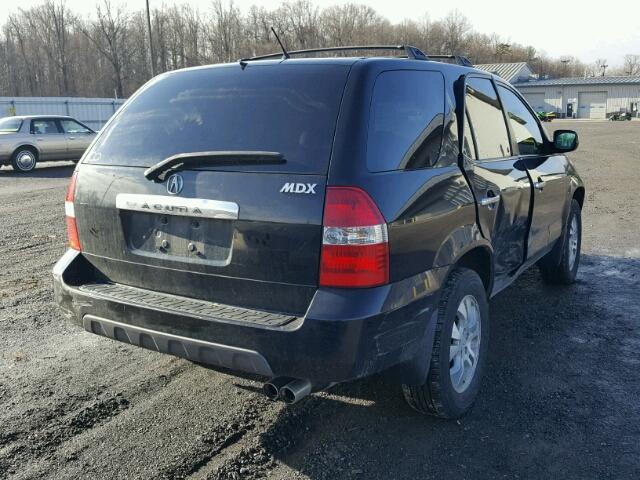 2HNYD18613H518618 - 2003 ACURA MDX TOURIN BLACK photo 4