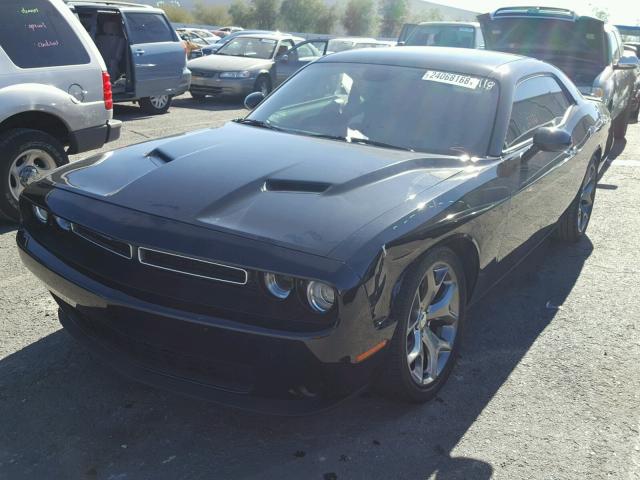 2C3CDZAG7GH172652 - 2016 DODGE CHALLENGER BLACK photo 2