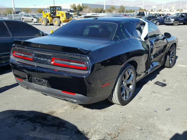 2C3CDZAG7GH172652 - 2016 DODGE CHALLENGER BLACK photo 4