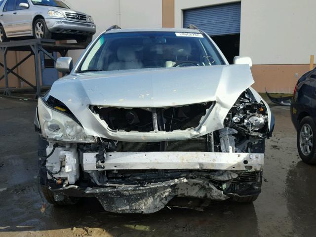 JTJHK31U572026685 - 2007 LEXUS RX 350 GRAY photo 8