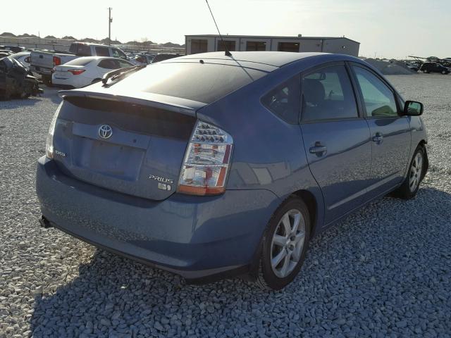 JTDKB20U097838597 - 2009 TOYOTA PRIUS BLUE photo 4