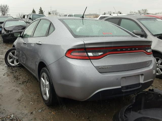 1C3CDFBB4GD551106 - 2016 DODGE DART SXT GRAY photo 3