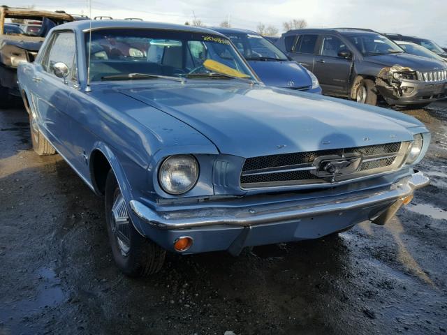 5R07T157192 - 1965 FORD MUSTANG BLUE photo 1