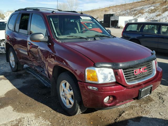 1GKDT13S842252881 - 2004 GMC ENVOY RED photo 1