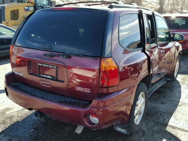 1GKDT13S842252881 - 2004 GMC ENVOY RED photo 4