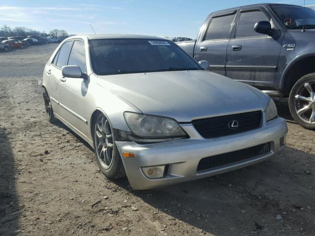 JTHBD192430068019 - 2003 LEXUS IS 300 SILVER photo 1