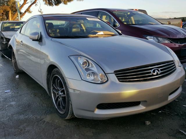 JNKCV54E93M208679 - 2003 INFINITI G35 SILVER photo 1