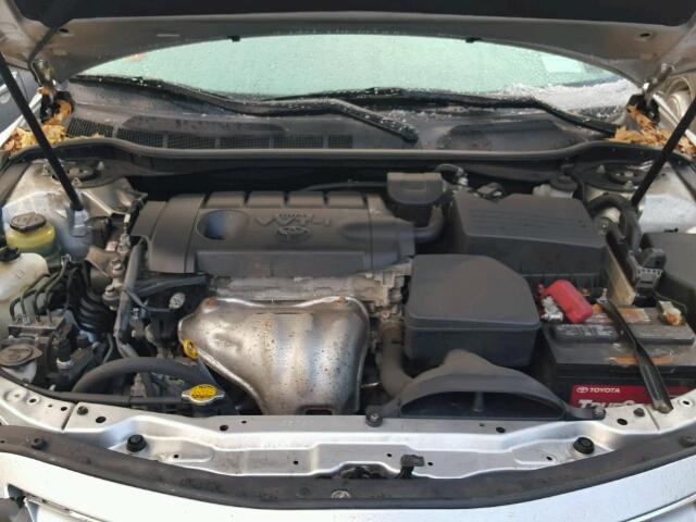 4T1BF3EK4BU218601 - 2011 TOYOTA CAMRY BASE SILVER photo 7