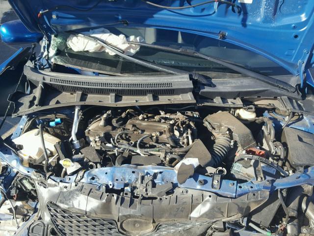 1NXBU40E19Z149115 - 2009 TOYOTA COROLLA BA BLUE photo 7