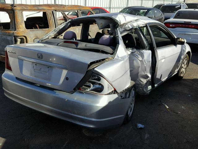 1HGEM21983L053794 - 2003 HONDA CIVIC EX SILVER photo 4