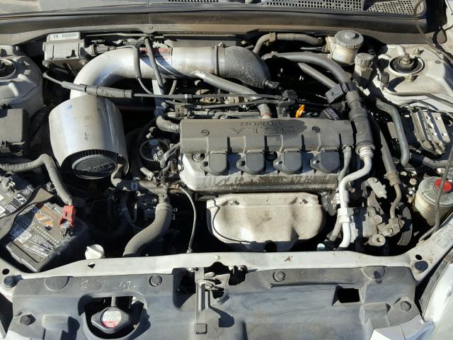 1HGEM21983L053794 - 2003 HONDA CIVIC EX ვერცხლისფერი ფოტო 7