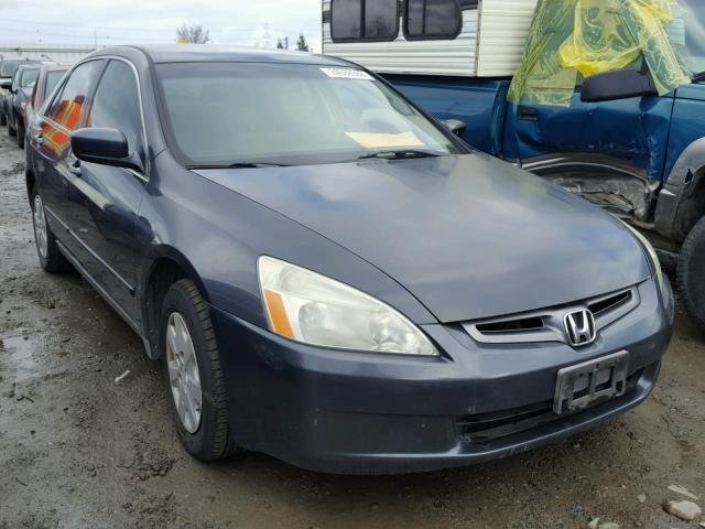 1HGCM55354A147806 - 2004 HONDA ACCORD LX GRAY photo 1