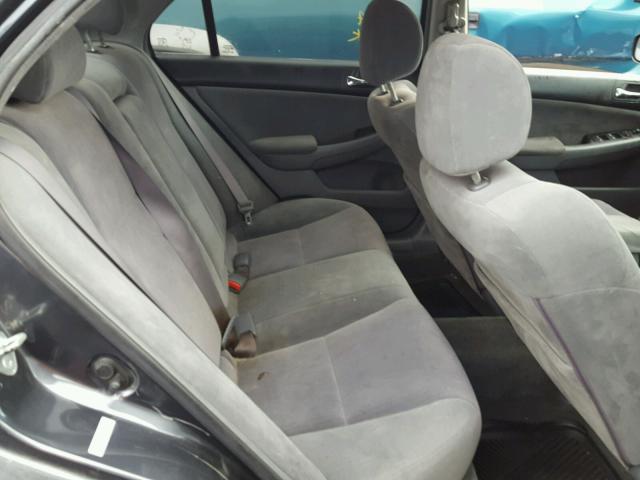 1HGCM55354A147806 - 2004 HONDA ACCORD LX GRAY photo 6