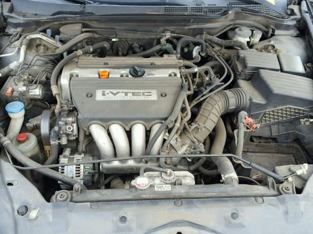 1HGCM55354A147806 - 2004 HONDA ACCORD LX GRAY photo 7