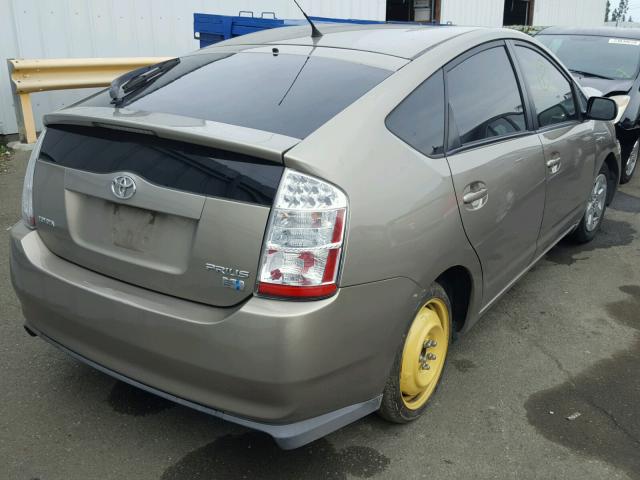 JTDKB20U277661094 - 2007 TOYOTA PRIUS BEIGE photo 4