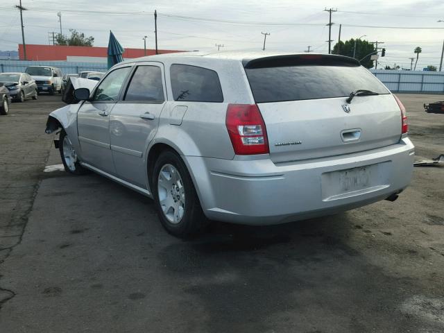 2D4FV47T56H227226 - 2006 DODGE MAGNUM SE SILVER photo 3