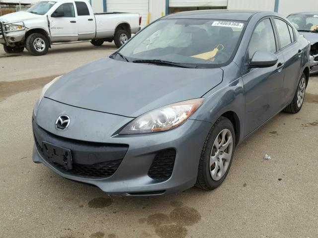 JM1BL1UGXC1573418 - 2012 MAZDA 3 I BLUE photo 2