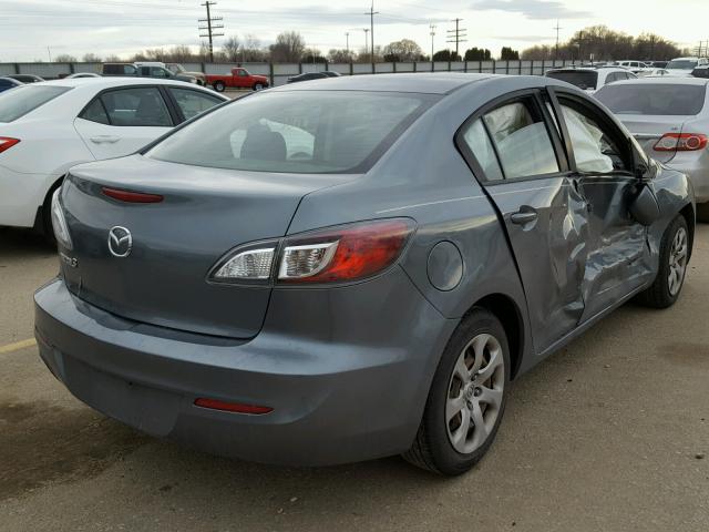 JM1BL1UGXC1573418 - 2012 MAZDA 3 I BLUE photo 4