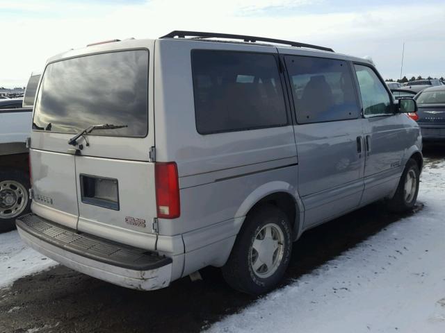 1GKDM19W6WB506176 - 1998 GMC SAFARI XT SILVER photo 4