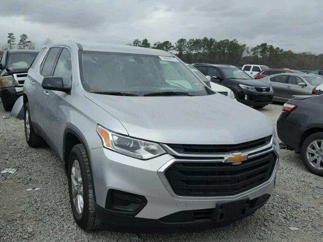 1GNERFKW6JJ113146 - 2018 CHEVROLET TRAVERSE L SILVER photo 1