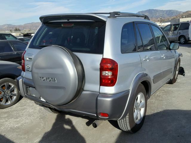 JTEGD20V950084008 - 2005 TOYOTA RAV4 SILVER photo 4