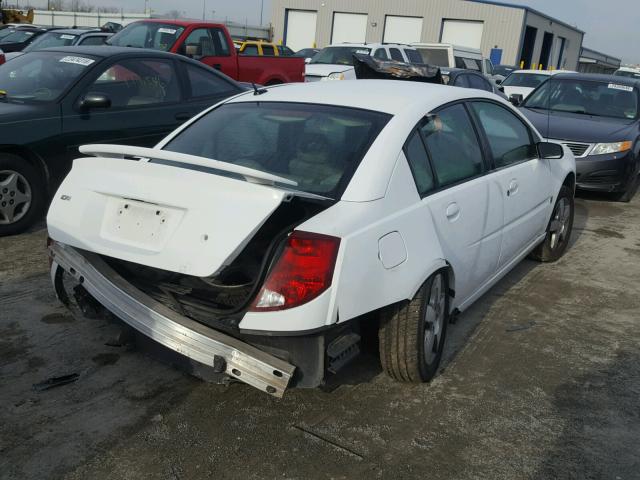 1G8AL55F77Z162861 - 2007 SATURN ION LEVEL WHITE photo 4