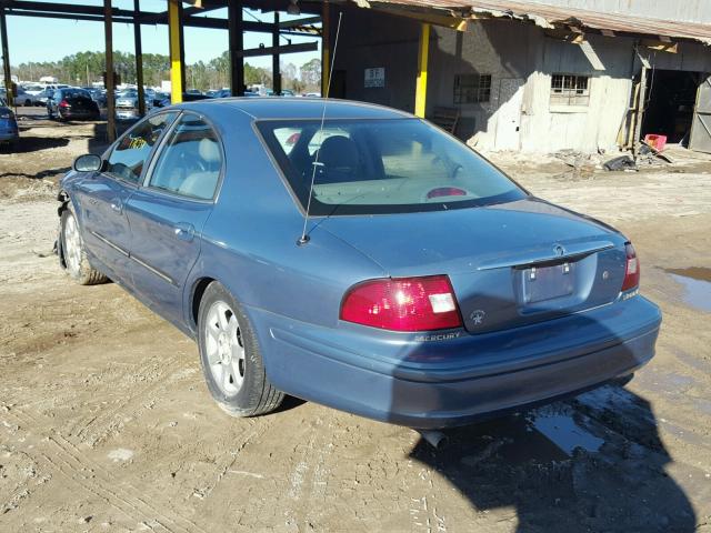 1MEHM55S11A649590 - 2001 MERCURY SABLE LS P BLUE photo 3