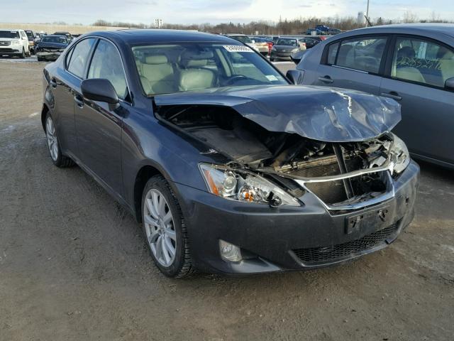 JTHCK262182022261 - 2008 LEXUS IS 250 GRAY photo 1