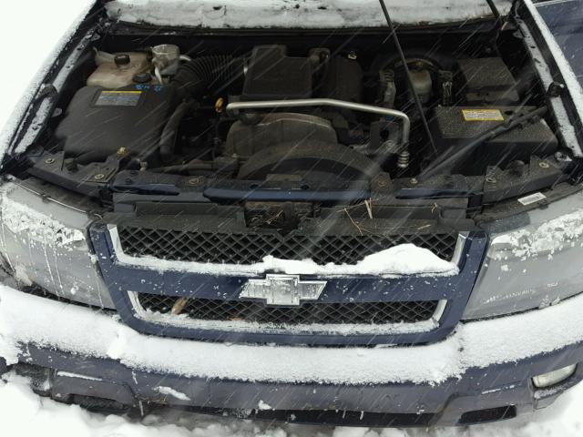 1GNDS13S772142284 - 2007 CHEVROLET TRAILBLAZE BLUE photo 7