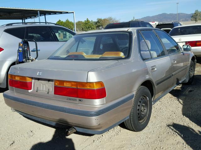 JHMCB7652MC096686 - 1991 HONDA ACCORD LX TAN photo 4