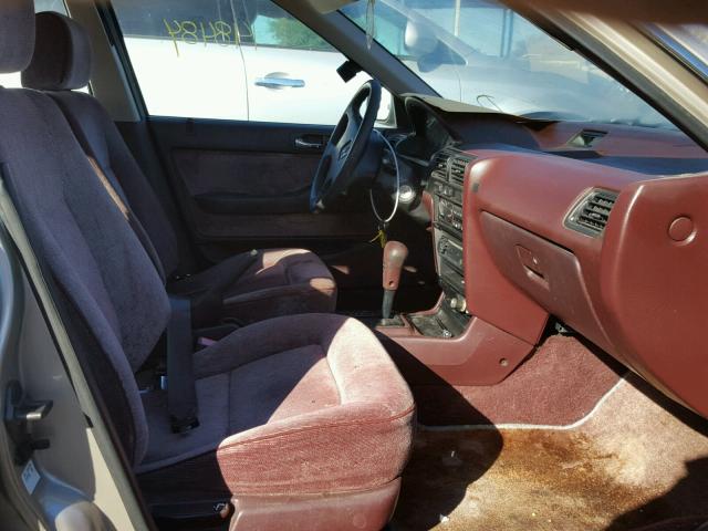 JHMCB7652MC096686 - 1991 HONDA ACCORD LX TAN photo 5