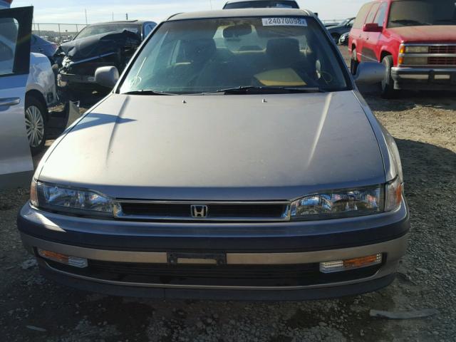 JHMCB7652MC096686 - 1991 HONDA ACCORD LX TAN photo 9