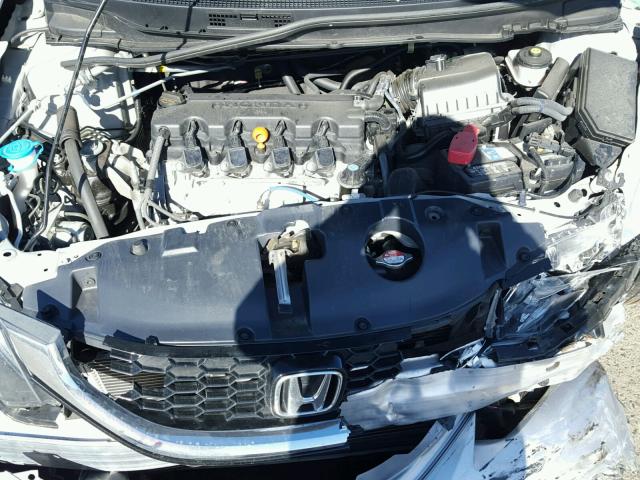 2HGFB2F98EH503835 - 2014 HONDA CIVIC EXL SILVER photo 7