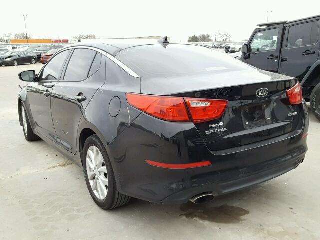 5XXGN4A71FG402278 - 2015 KIA OPTIMA EX BLACK photo 3